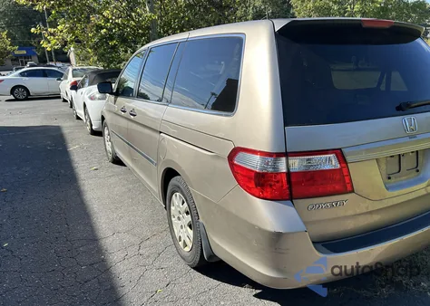 2007 Honda Odyssey Lx from USA, damaged, VIN 5FNRL382X7B138341